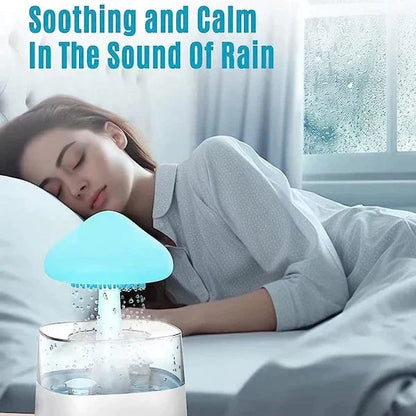 Rain Cloud Aromatherapie Essence Zen Master Diffuser Rain Cloud Nachtlampje Paddestoellicht