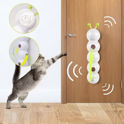 Interactief elektrisch rups kattenspeelgoed