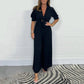 💗 korting voor een beperkte tijd💗Effen gekleurde jumpsuit met plooien💛💛