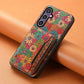 3-in-1 Phone Case with Card Holder and Stand for Galaxy Series
