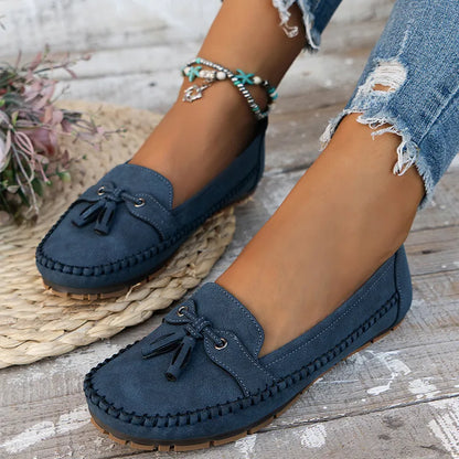 Comfortabele vintage loafers voor dames