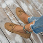 Comfortabele vintage loafers voor dames