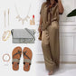 ✨Tweedelige satijnen causale set voor dames