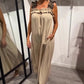 👗Casual mouwloze damesjurk met zakken