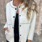 💗Spring essential item💗Damesvest met knopen