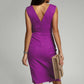 🍃Svelte V-Neck Slit Midi Dress