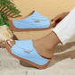 🔥Casual sandalen met sleehak voor dames