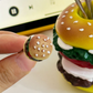 Fruitvorkset met hamburgerthema