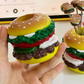 Fruitvorkset met hamburgerthema