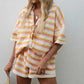 Dames Hollow-Out Cardigan & Shorts 2-delige set