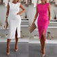 【S-3XL】💖Mouwloze bodyconjurk voor dames met split