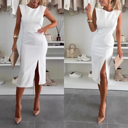 【S-3XL】💖Mouwloze bodyconjurk voor dames met split