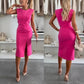 【S-3XL】💖Mouwloze bodyconjurk voor dames met split
