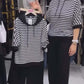 💥HOT SALE 2025💥Dames gestreepte top en effen broekset