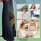 Maxi-jurk met losse spaghettibandjes en bloemenprint