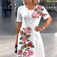 Jurk met bloemenpatroon