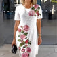 Jurk met bloemenpatroon