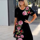 Jurk met bloemenpatroon