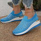 Rhinestone Slip-on Casual Mesh Fabric Sneakers Voor Vrouwen