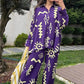 Tweedelige set met print voor dames
