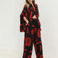 Tweedelige set met print voor dames