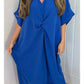 Short Sleeve Maxi Dress With Knot Detail