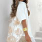 Casual flowy shirt- en broekset voor dames