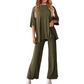Vrijetijdsset voor dames: top en broek