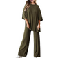 Vrijetijdsset voor dames: top en broek