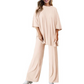Vrijetijdsset voor dames: top en broek