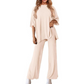Vrijetijdsset voor dames: top en broek
