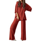 Vrijetijdsset voor dames: top en broek