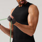 Atletische Compressie Mouwloze Tanktop voor Heren