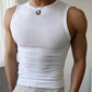 Atletische Compressie Mouwloze Tanktop voor Heren