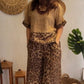 💞2-delige set van effen kleur + luipaardprint!