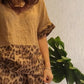 💞2-delige set van effen kleur + luipaardprint!
