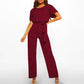 Jumpsuit met Hoge Taille en Wijde Pijpen voor Dames