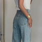 💝2025 Hot Sale - 50% korting🔥Jeans met rechte pijpen en strass-steentjes