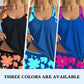 2-delige badmodeset met print tankini en shorts voor dames