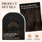 2-in-1 Curly Hair Baseball Cap Pruik