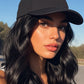 2-in-1 Curly Hair Baseball Cap Pruik