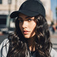 2-in-1 Curly Hair Baseball Cap Pruik