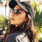 2-in-1 Curly Hair Baseball Cap Pruik