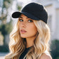2-in-1 Curly Hair Baseball Cap Pruik