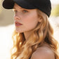2-in-1 Curly Hair Baseball Cap Pruik